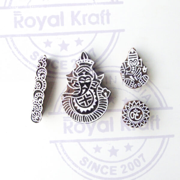 Religious Wooden Stamps - Set
