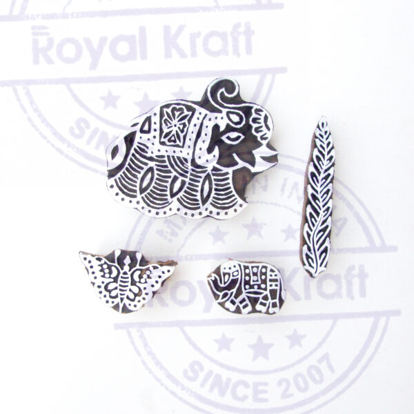 Animal Wooden Stamps - Set