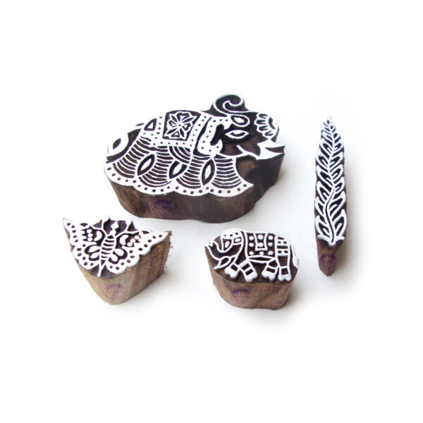 Animal Wooden Stamps - Set
