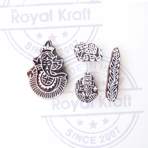 Religious Wooden Stamps - Set