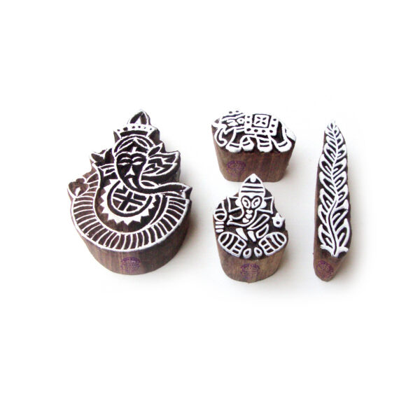Religious Wooden Stamps - Set