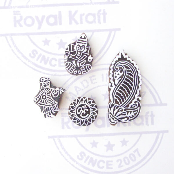 Religious Wooden Stamps - Set