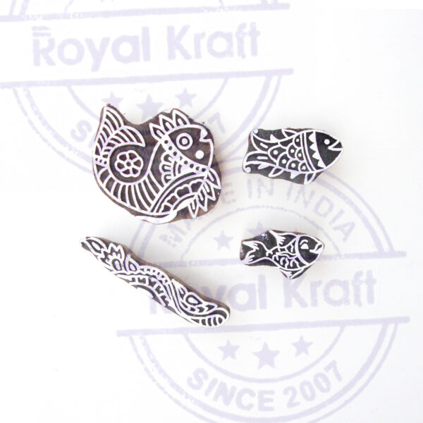 Animal Wooden Stamps - Set