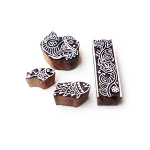 Animal Wooden Stamps - Set