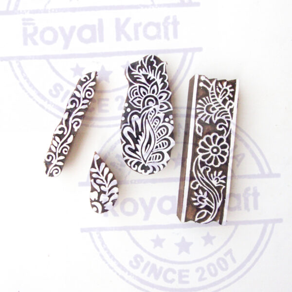 Assorted Wooden Stamps - Set