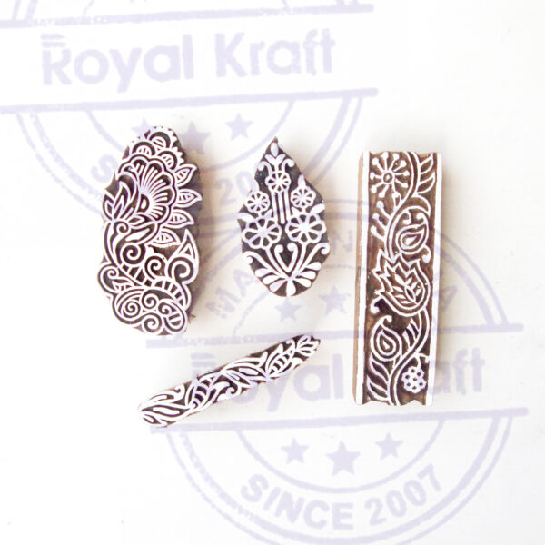 Border Wooden Stamps - Set