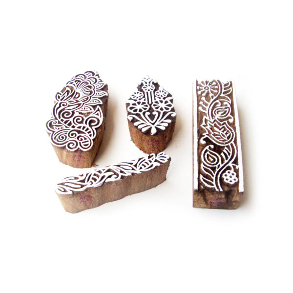 Border Wooden Stamps - Set