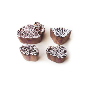 Animal Wooden Stamps - Set