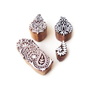 Paisley Wooden Stamps - Set