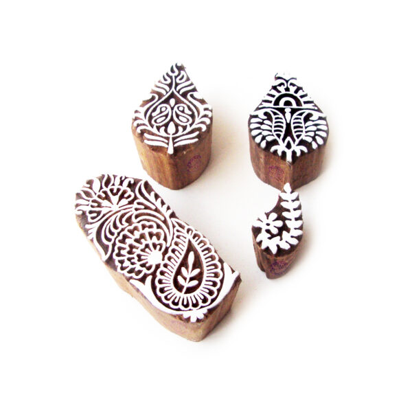Paisley Wooden Stamps - Set