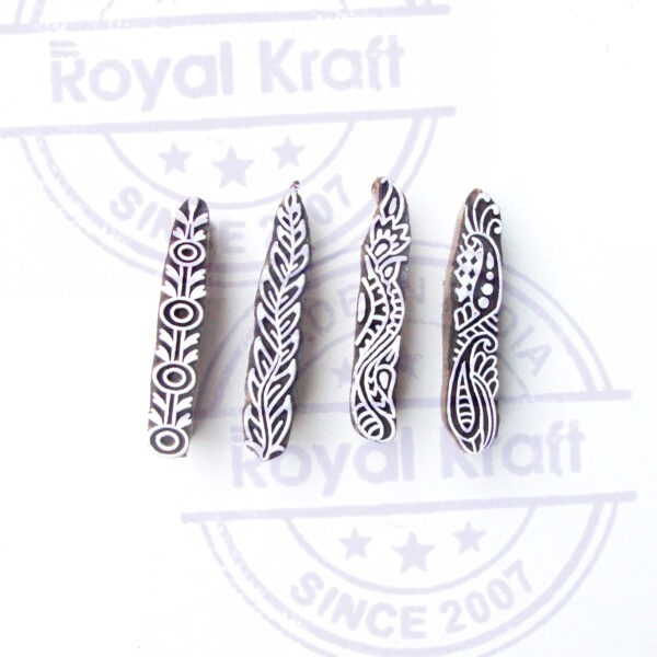 Border Wooden Stamps - Set