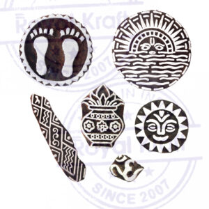 Religious Wooden Stamps - Set