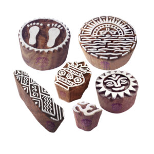 Religious Wooden Stamps - Set