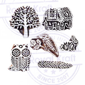 Animal Wooden Stamps - Set
