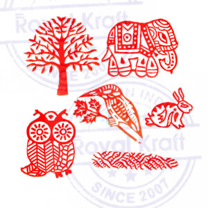 Animal Wooden Stamps - Set