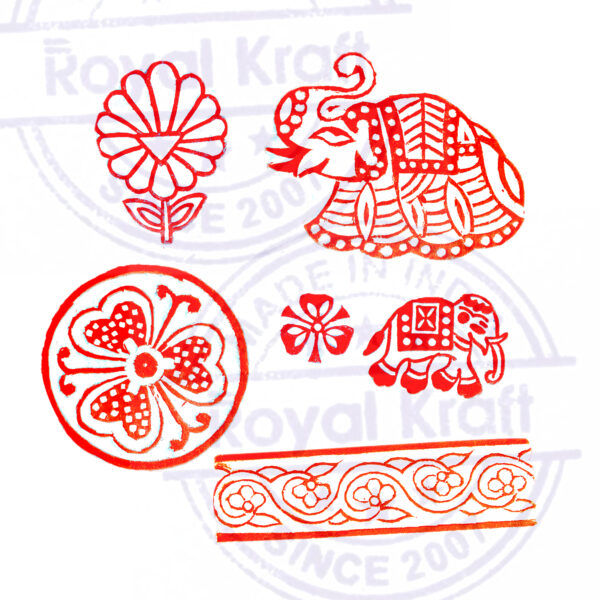 Animal Wooden Stamps - Set