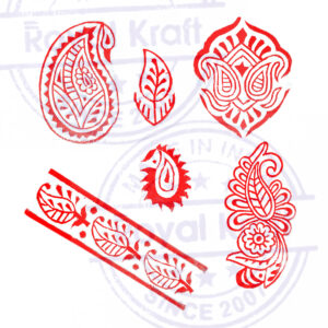 Paisley Wooden Stamps - Set