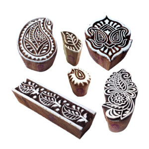Paisley Wooden Stamps - Set