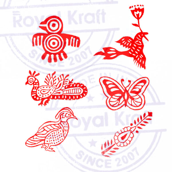 Animal Wooden Stamps - Set