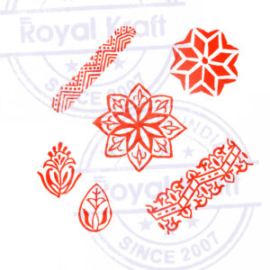 Star Wooden Stamps - Set