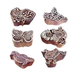 Animal Wooden Stamps - Set