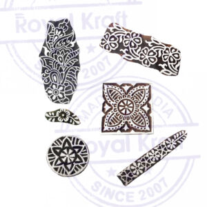 Border Wooden Stamps - Set