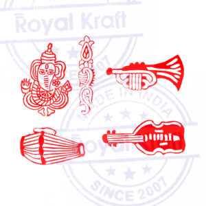 Musical Wooden Stamps - Set
