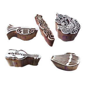 Musical Wooden Stamps - Set