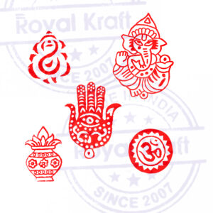 Religious Wooden Stamps - Set