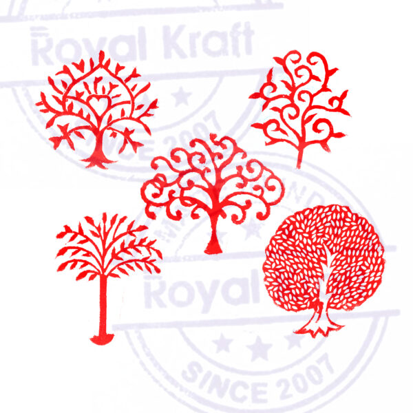 Tree Wooden Stamps - Set