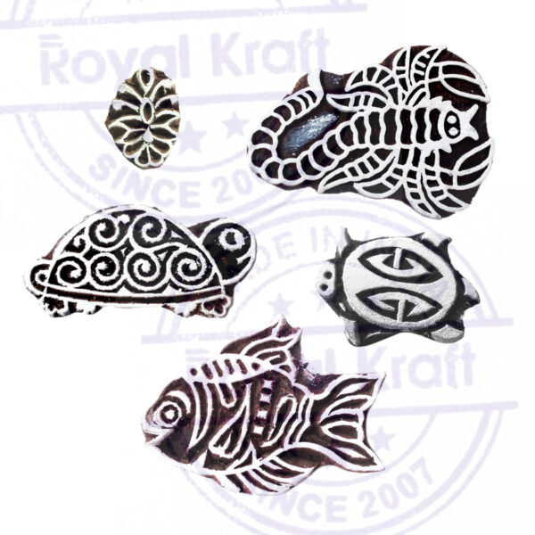 Animal Wooden Stamps - Set