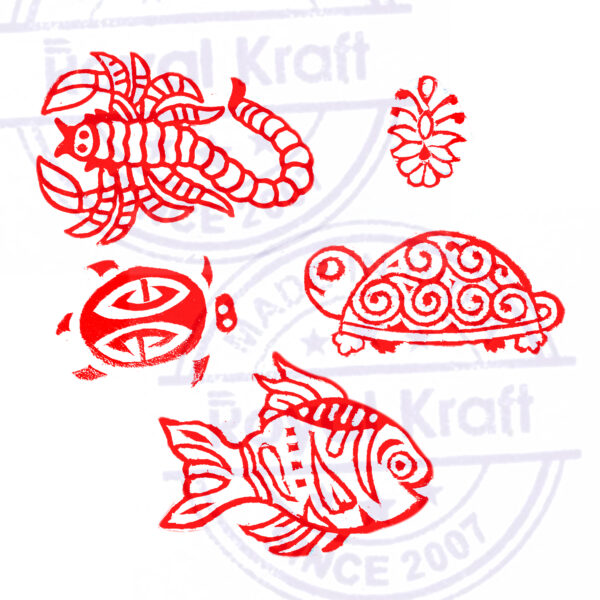 Animal Wooden Stamps - Set