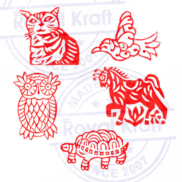 Animal Wooden Stamps - Set