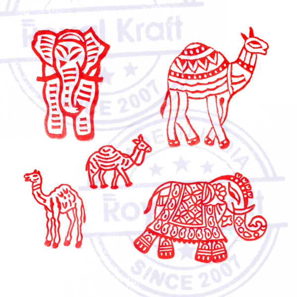 Animal Wooden Stamps - Set