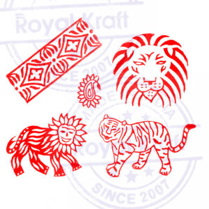 Animal Wooden Stamps - Set