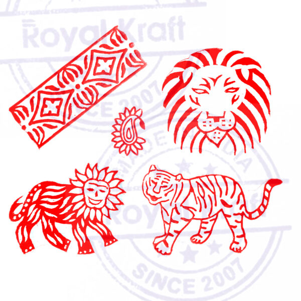Animal Wooden Stamps - Set