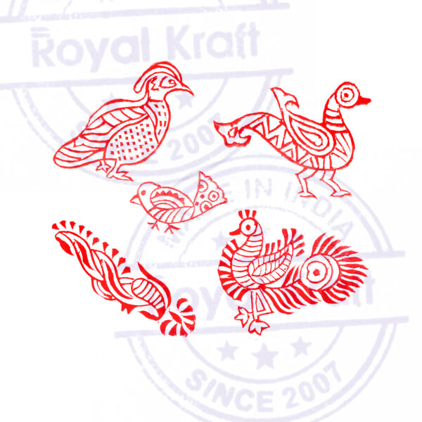 Animal Wooden Stamps - Set