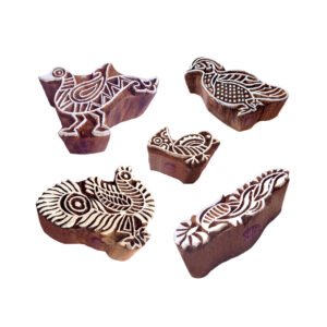 Animal Wooden Stamps - Set