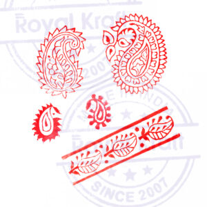 Paisley Wooden Stamps - Set