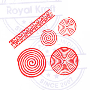 Round Wooden Stamps - Set