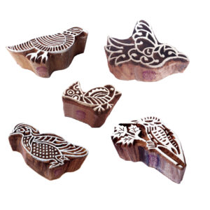 Animal Wooden Stamps - Set