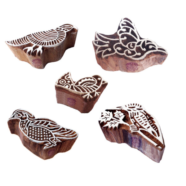 Animal Wooden Stamps - Set