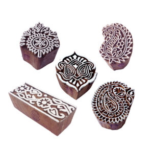 Paisley Wooden Stamps - Set