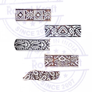 Border Wooden Stamps - Set