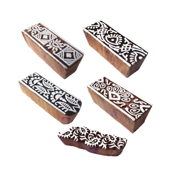 Border Wooden Stamps - Set