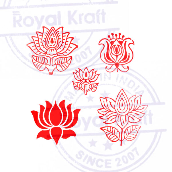 Assorted Wooden Stamps - Set