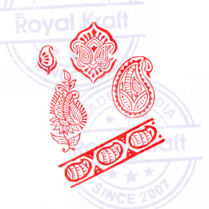 Paisley Wooden Stamps - Set