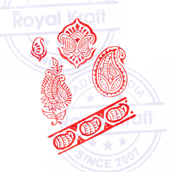 Paisley Wooden Stamps - Set