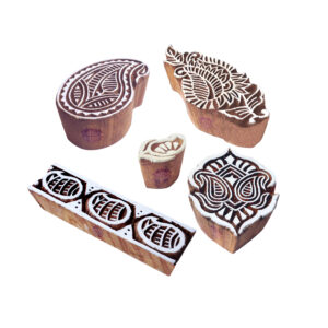 Paisley Wooden Stamps - Set