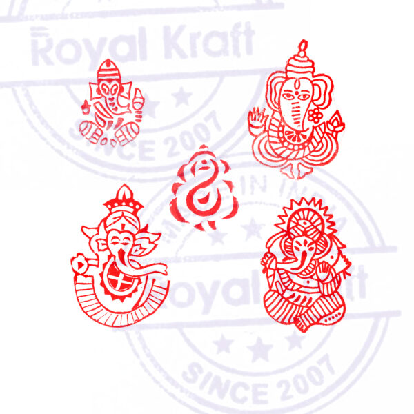 Religious Wooden Stamps - Set